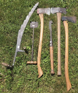 Assorted Makers: Lot Of Asst. Early Edge Tools