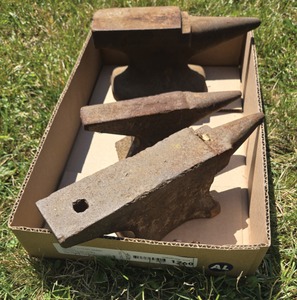Unmarked: Three Small Size Anvils