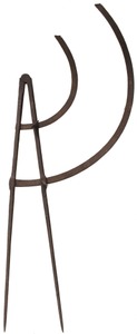 Unmarked: Early Hand Forged Dbl. "Wing" Dividers