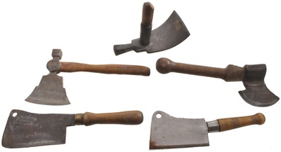 Assorted Makers: Lot Of Five Interesting Edge Tools