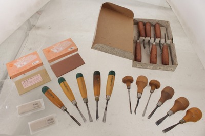 Assorted Makers: Lot Of Small Size Carving Tool