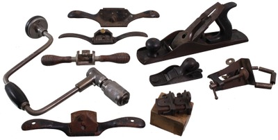 Stanley Rule & Level: Lot Of Assorted Woodworking Tools
