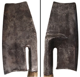 Unmarked: Classic "Doloire" Wagoner's Axe