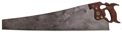 Henry Disston & Sons, Philadelphia, Pennsylvania, No. D 100: Extra Clean Six-Poin 26" Rip Saw