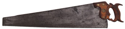 Henry Disston & Son, Philadelphia, Pennsylvania, No. 12: London Spring 26" 6 Pt. Crosscut Saw