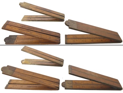 Stanley Rule & Level: Three "Broad" Form Folding Rules