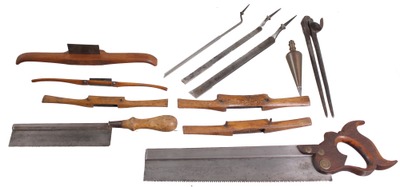 Assorted Makers: Lot Of Clean & Usabl Woodworking Tools