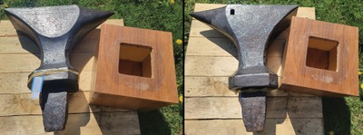 Unmarked: Massive European Stake Anvil