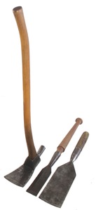 Assorted Makers: Three Timber Framing Edge Tools