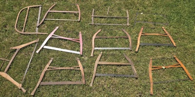 Assorted Makers: Lot Of Assorted Frame Saw