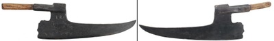 Unmarked: Decorated "Long Goosewing" Axe