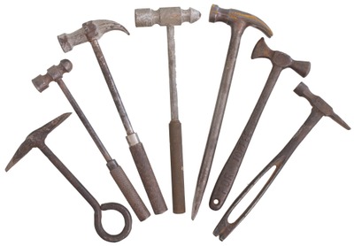 Assorted Makers: Seven Spec. Purp. Small Hammers