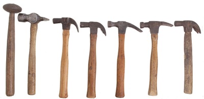 Assorted Makers: Lot Of Patented & Spec. Purp. Hammers