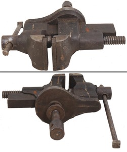 Unmarked: Massive 5" Jaw Bench Vise