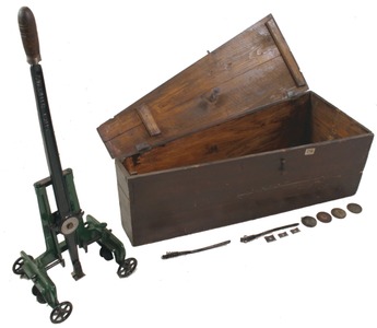 Albert W. Miller, Riverside, California: Miller's Patent Mortise Machine