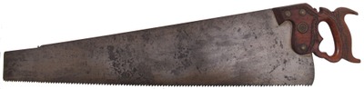 Henry Disston & Son, Philadelphia, Pennsylvania, No. 12: London Spring 26" Five Point Rip Saw