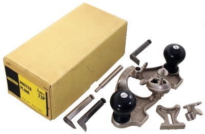Stanley Tools, Sheffield, England, No. 71 P: Open Throat Router Plane
