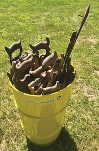 Assorted Makers: Classic Avoca Style Barrel O' Saws