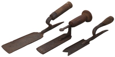 Unmarked: Lot Of Three Farrier's Butterises