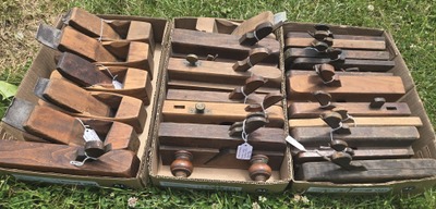 Assorted Makers: Lot Of Assorted Smooth & Molding Planes