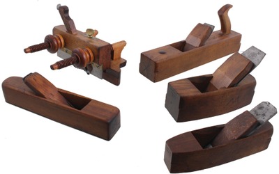 Assorted Makers: Five Sound & Usable Wooden Wdwkg. Planes