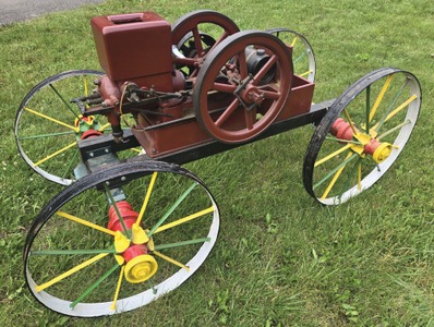 United Engine Company, Lansing, Michigan, No. MODEL A: 2 1/2" H.P. "Hit And Miss" Engine