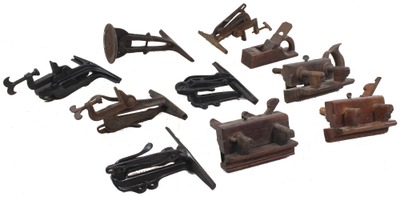 Assorted Makers: Lot Of Incomplete & Damaged Tools