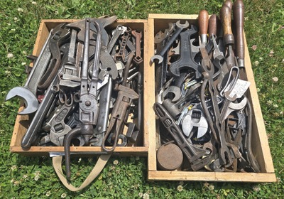 Assorted Makers: Lot Of Fixed & Adjustble Wrenches