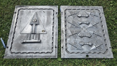 Unmarked: Two Military Grade Aluminum Castings