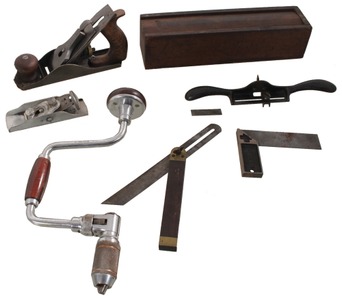 Assorted Makers: Lot Of Clean & Usabl Woodworking Tools