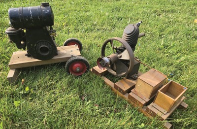 Assorted Makers: Two Clean & Usable Gasoline Engines