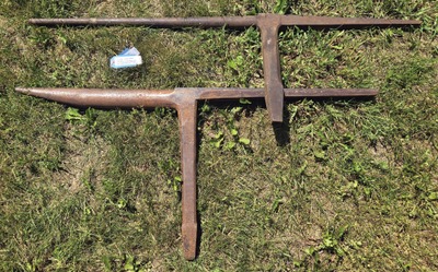 Unmarked: Two Extra Clean Tinsmith's Anvils