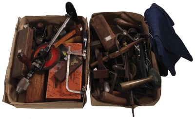 Assorted Makers: Lot Of Clean & Usabl Woodworking Tools