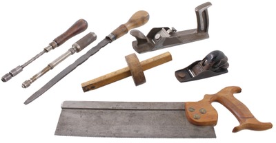 Assorted Makers: Lot Of Clean & Usabl Woodworking Tools