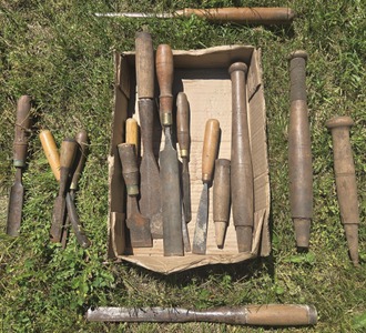 Assorted Makers: Lot Of Asst. Gougesnd Chisels