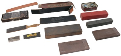 Pike Manufacturing Company, Pike, New Hampshire: Lot Of Asst. Hones And Oilstones