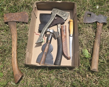 Assorted Makers: Lot Of Asst. Hatchetsatchet Heads