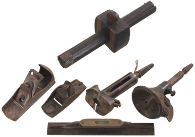 Assorted Makers: Lot Of Small Size Woodworking Tools