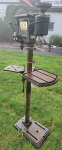 Sears, Roebuck & Company, Chicago, Illinois, No. 24520: Clean & Usable Floor Model Drill Press