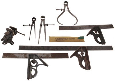 Assorted Makers: Lot Of Sound & Usabl Machinists' Tools