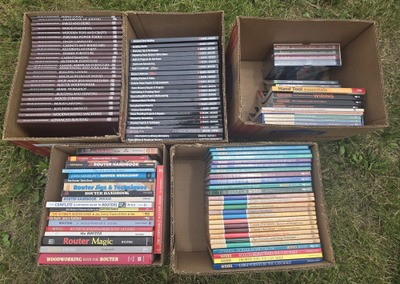 Assorted Makers: Lot Of Woodworking Reference Books