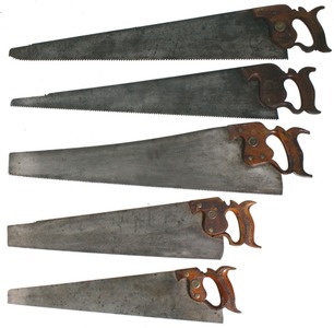 Assorted Makers: Five Clean & Usable Hand Saws