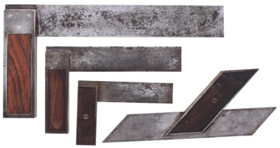 Stanley Rule & Level: Working Set Of Five Carpenter's Squares