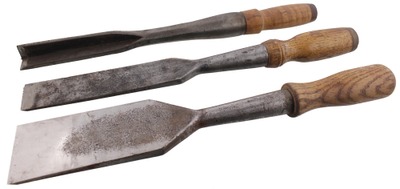 Assorted Makers: Three Timber Framing Socket Chisels