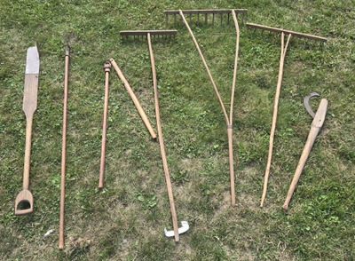 Assorted Makers: Agricultural Tools Opportunity Lot