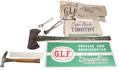 Grange League Federation, Albany, New York: Group Of G.L.F. Item And Tools