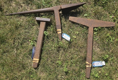 Assorted Makers: Lot Of Three Asst. Tinsmith's Tools