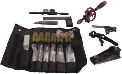Assorted Makers: Lot Of Clean & Usabl Woodworking Tools