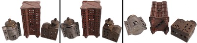 Assorted Makers: Three Building Type Still Banks