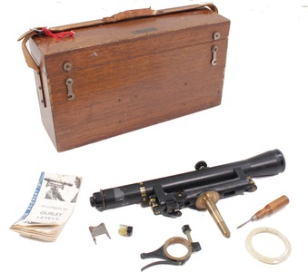 W. & L.E. Gurley, Troy, New York: Surveyor's Precision "Wye" Level